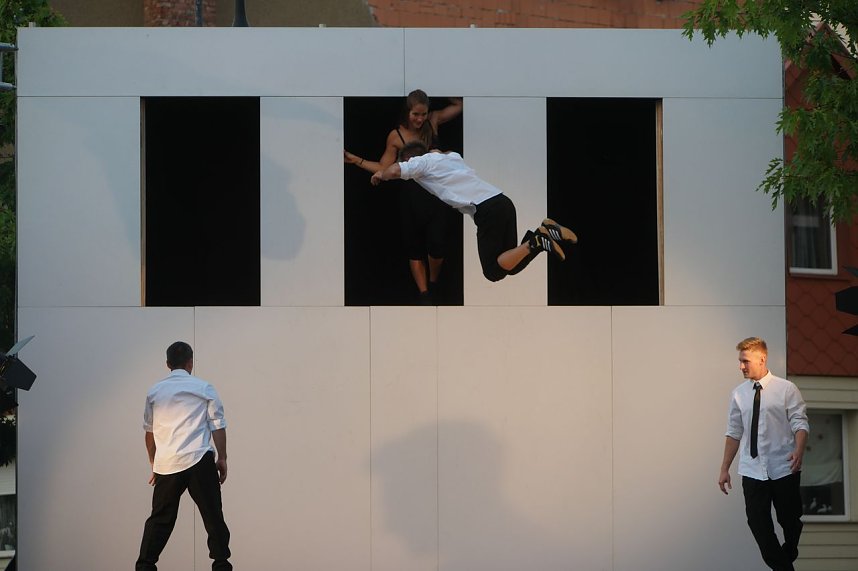 Doppelter Geburtstag auf dem Theaterplatz