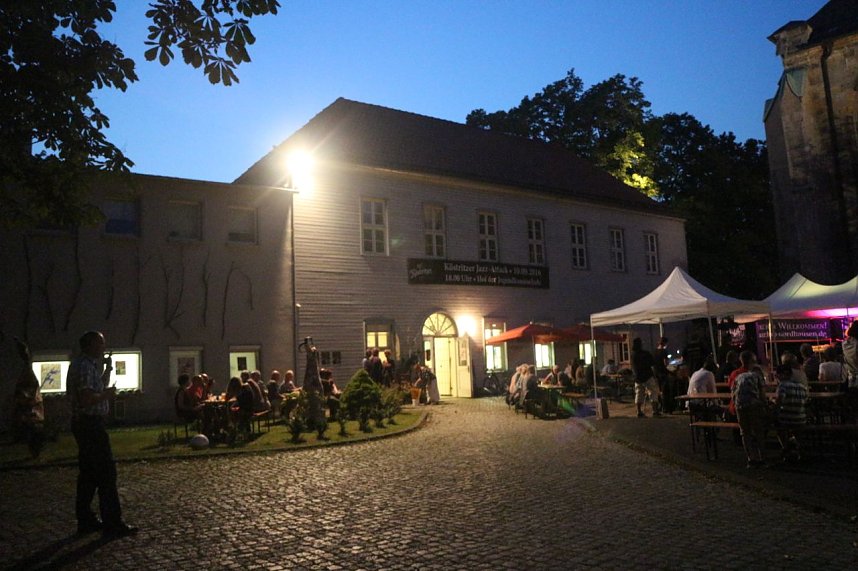 JazzAttack 2016 auf dem Hof der Jugendkunstschule