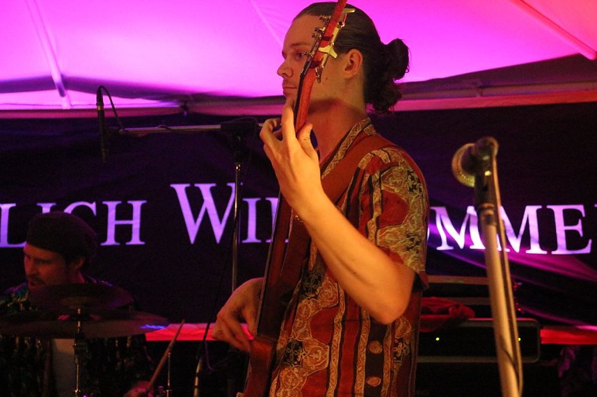 JazzAttack 2016 auf dem Hof der Jugendkunstschule