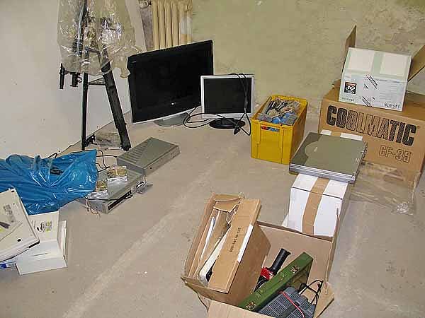 Sichergestelltes Diebesgut