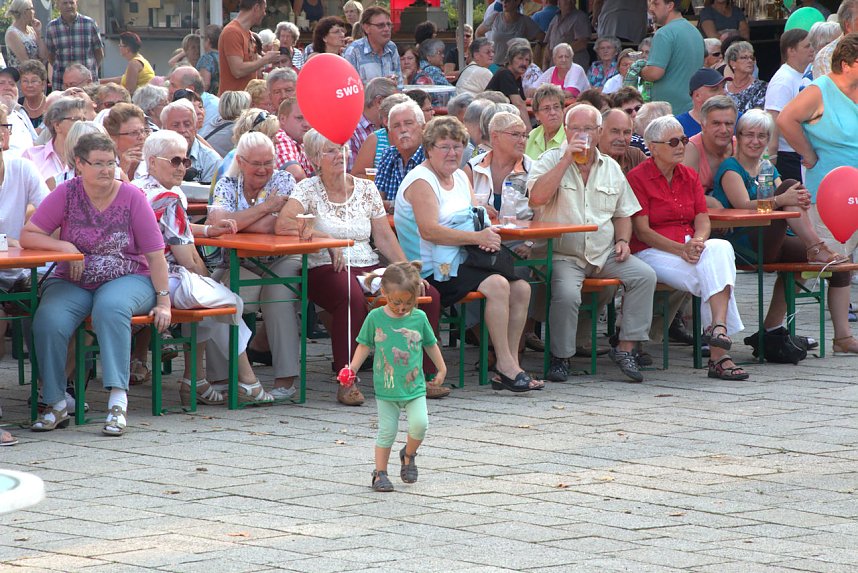 SWG-Feier auf dem Theaterplatz