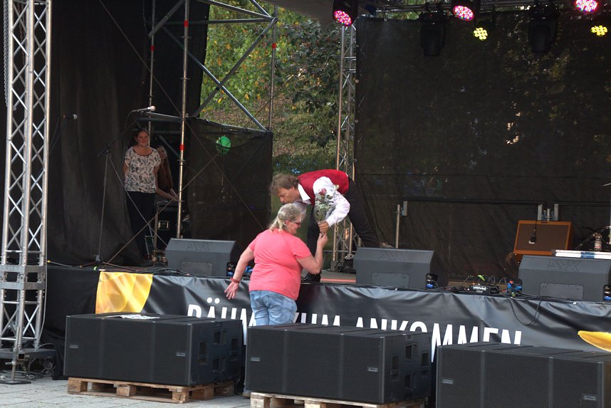 SWG-Feier auf dem Theaterplatz