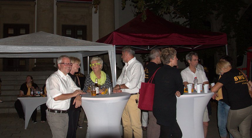 SWG-Feier auf dem Theaterplatz