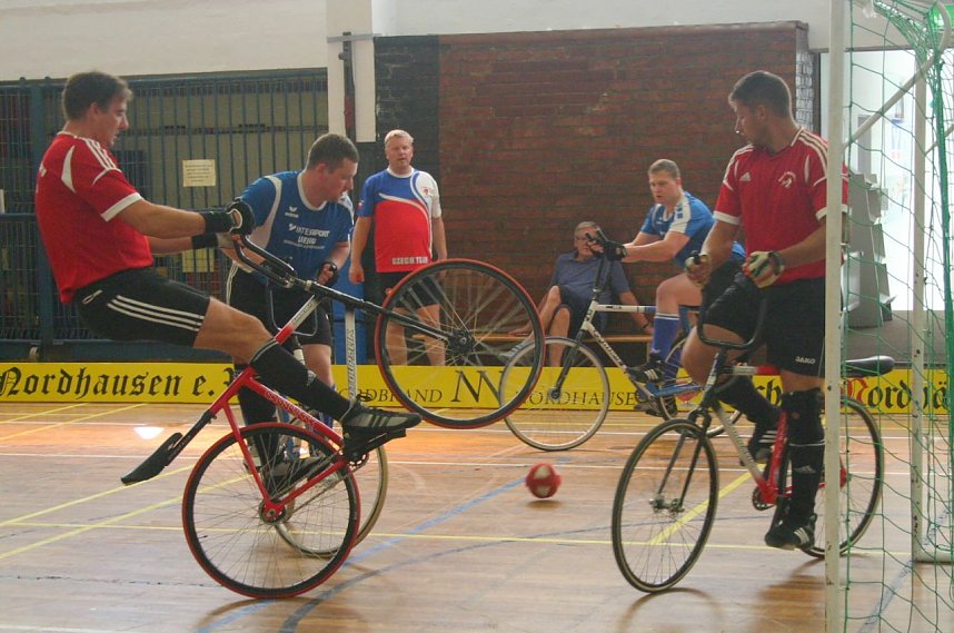 11. Nordh&auml;user Sparkassenpokalturnier im Radball