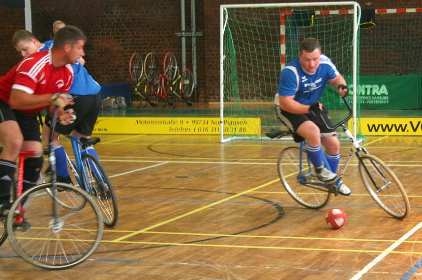 11. Nordh&auml;user Sparkassenpokalturnier im Radball