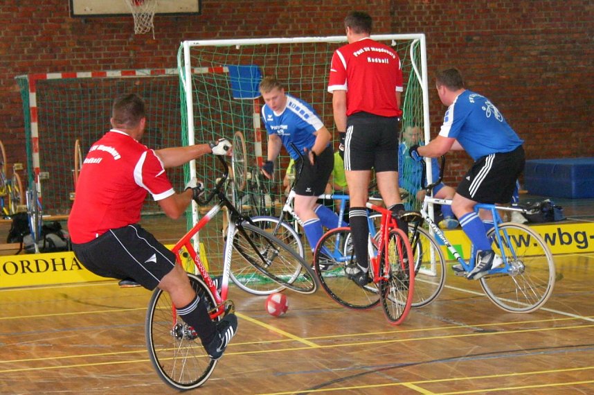 11. Nordh&auml;user Sparkassenpokalturnier im Radball