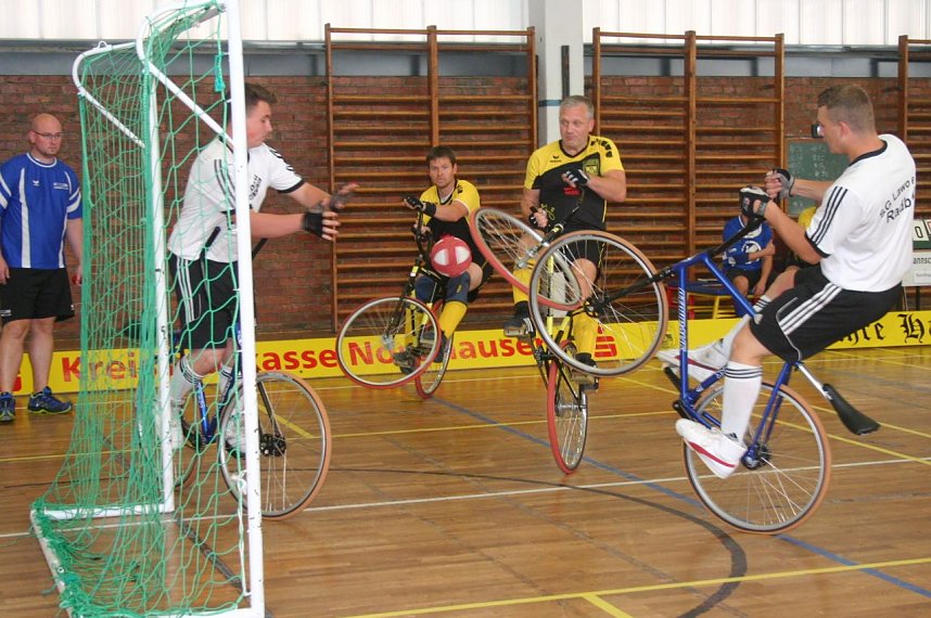 11. Nordh&auml;user Sparkassenpokalturnier im Radball