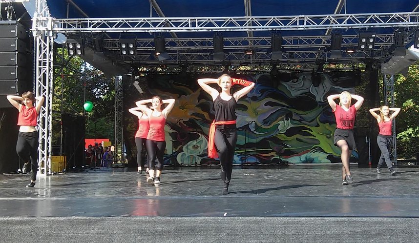 Taimba beim Theaterfest 2016