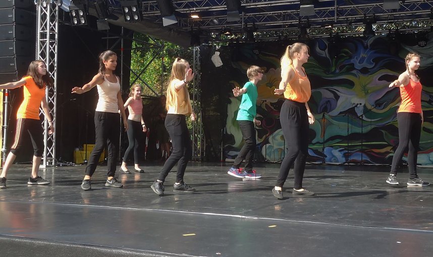 Taimba beim Theaterfest 2016