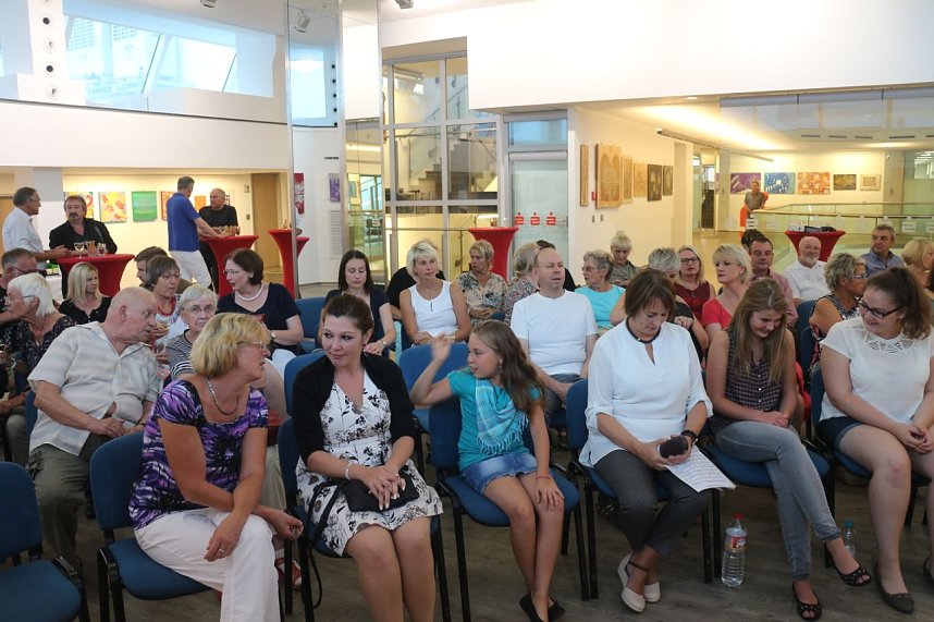 Abstrakte Inspiration - neue Ausstellung in der Kreissparkasse Nordhausen