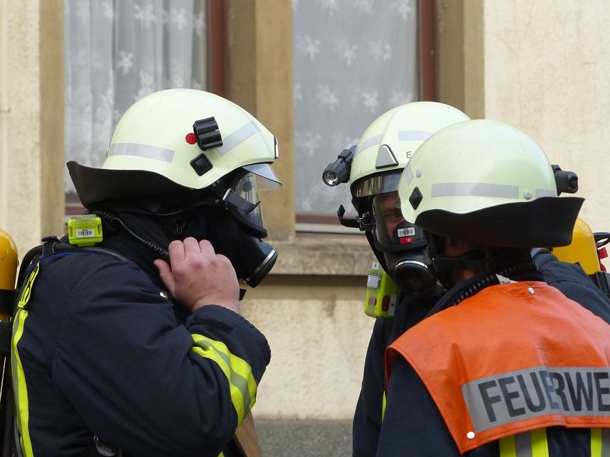 Wohnungsbrand mit vier Verletzten