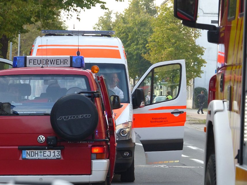 Wohnungsbrand mit vier Verletzten