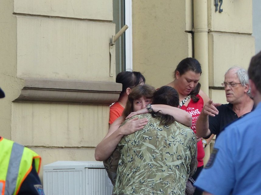 Wohnungsbrand mit vier Verletzten