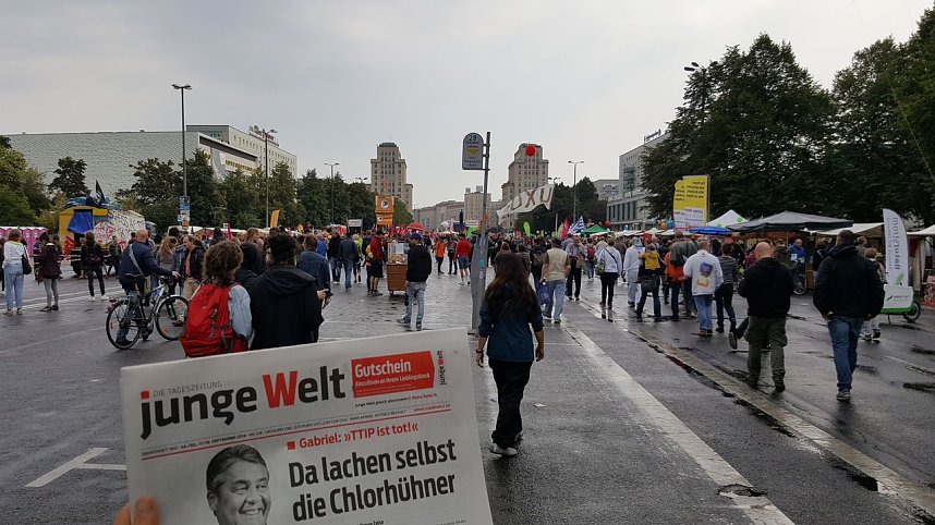 Protest gegen TTIP