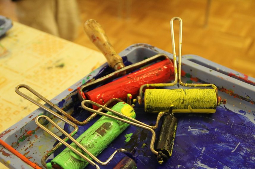 Ton in Ton - aus Farbe wurde zum Kunstfest heute Musik