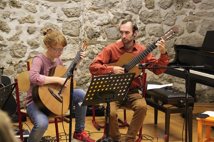 Ton in Ton - aus Farbe wurde zum Kunstfest heute Musik