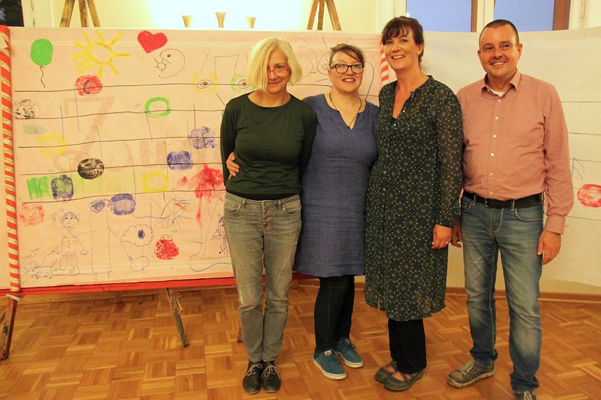 Ton in Ton - aus Farbe wurde zum Kunstfest heute Musik