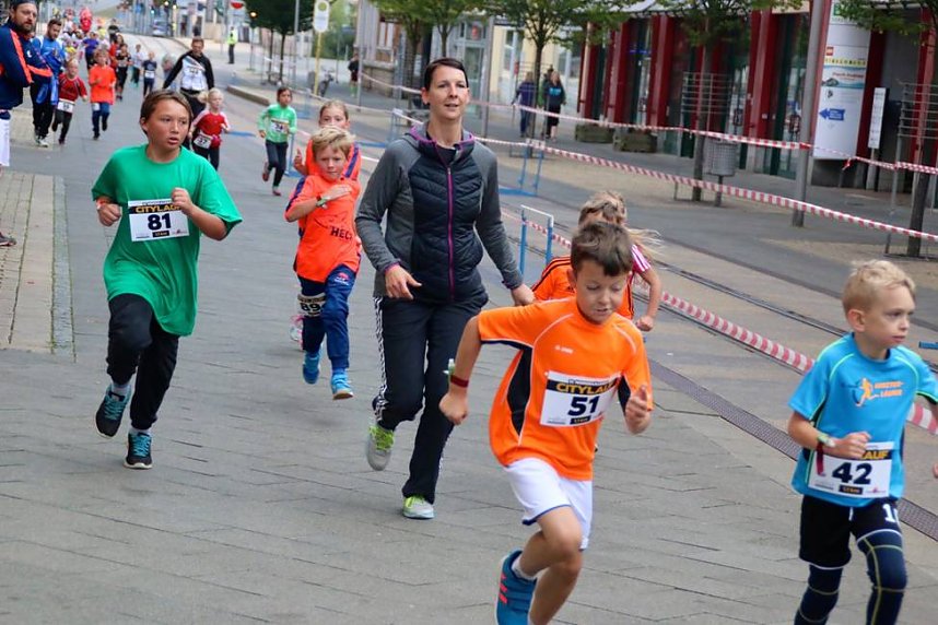 Das Handballperspektiv-Team beim Nordh&auml;user Citylauf