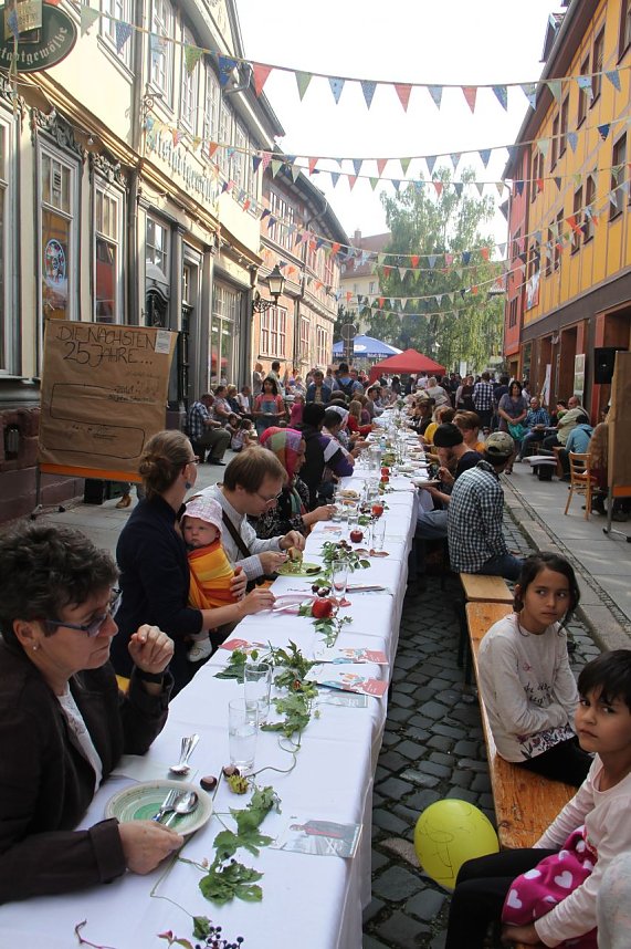 Essen der Kulturen in der Kurzen Meile