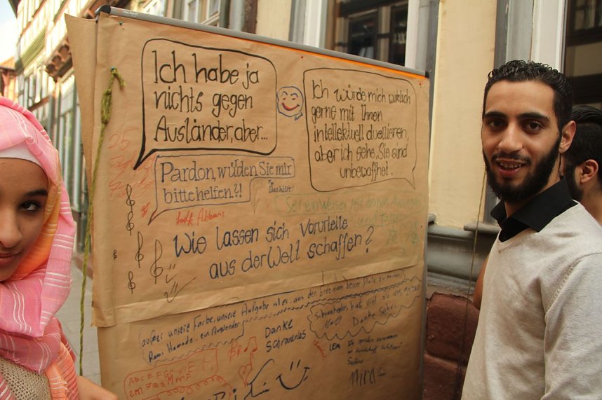 Essen der Kulturen in der Kurzen Meile