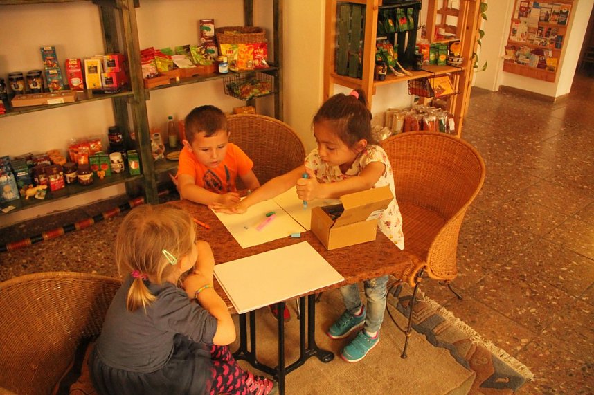 Essen der Kulturen in der Kurzen Meile