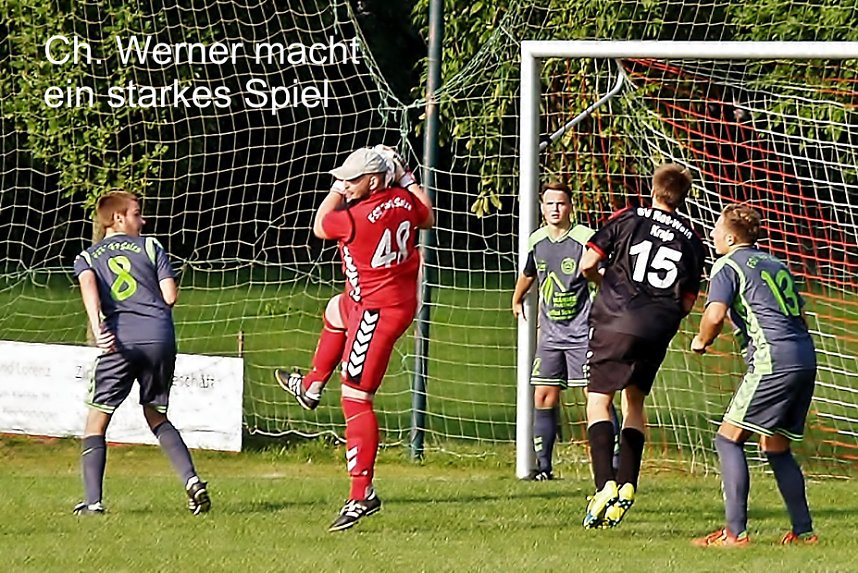 Kraja und Salza spielen 1:1