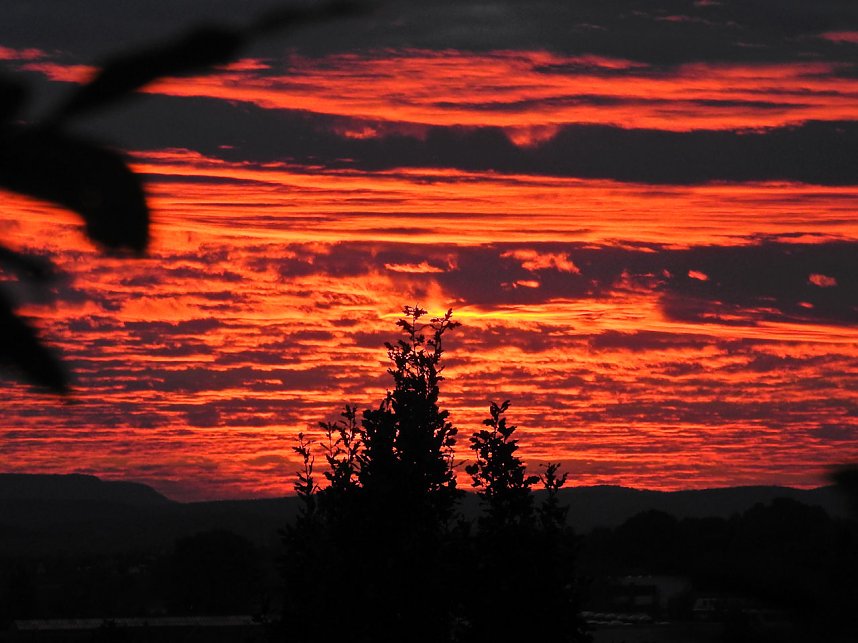 Farbenspiel &uuml;ber Nordhausen