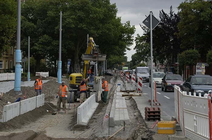 Gro&szlig;baustelle Grimmelallee