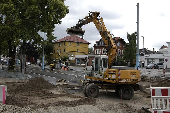 Gro&szlig;baustelle Grimmelallee
