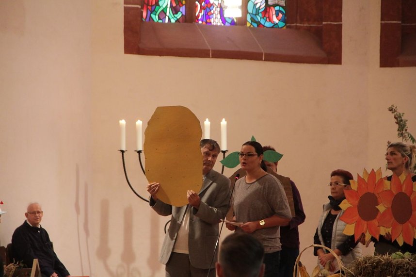 Erntedank Gottesdienst der Nordth&uuml;ringer Lebenshilfe