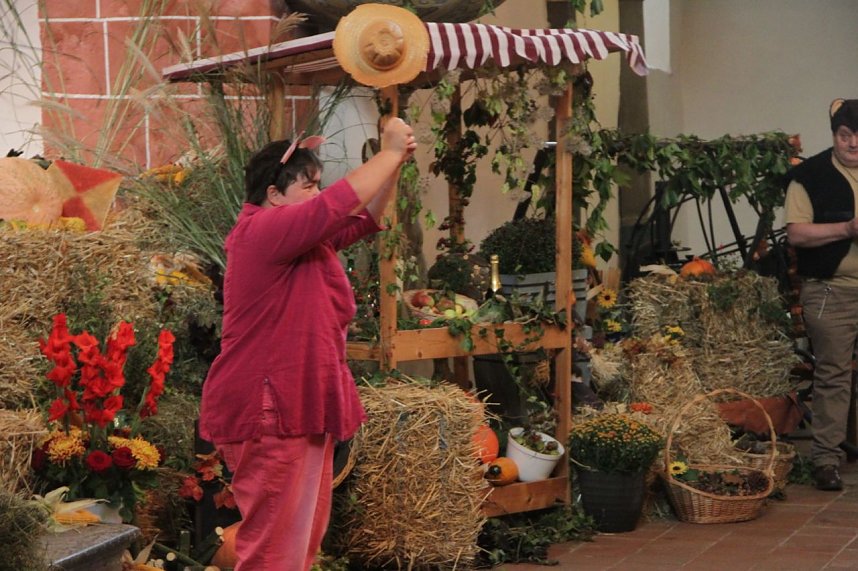 Erntedank Gottesdienst der Nordth&uuml;ringer Lebenshilfe