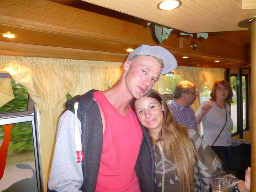 Mit Ronald G&auml;&szlig;lein auf Tour