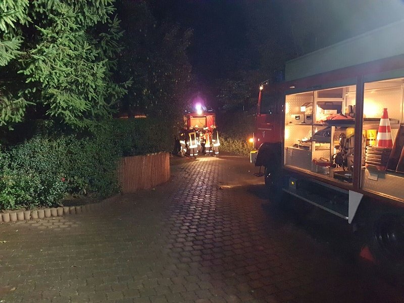Schuppenbrand in Mauderode