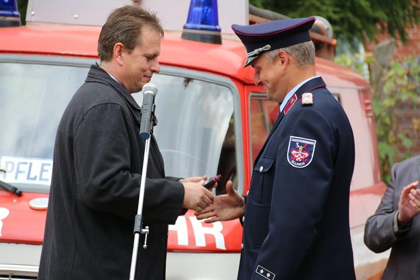 Ein neues Fahrzeug f&uuml;r Woffleben