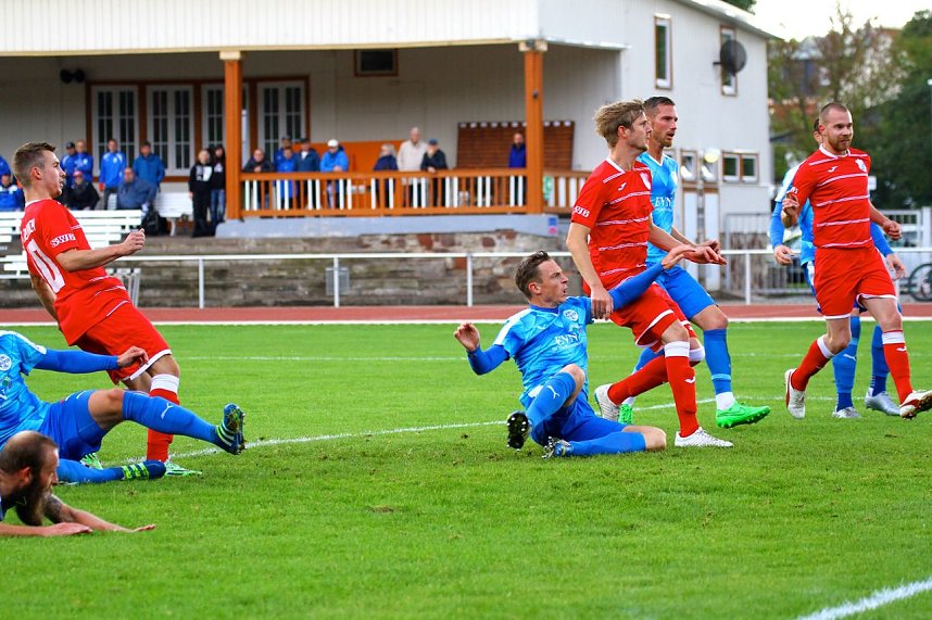 7:1-Sieg gegen Eisenach im Th&uuml;ringen-Pokal