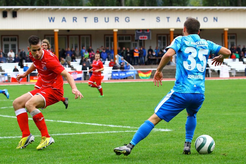7:1-Sieg gegen Eisenach im Th&uuml;ringen-Pokal
