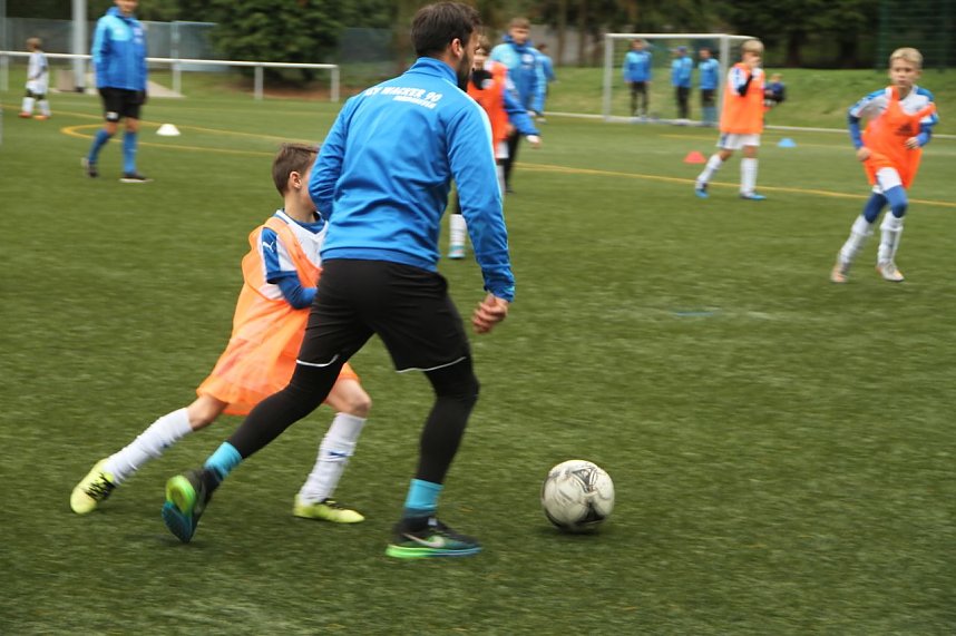 Trainieren mit den Gro&szlig;en - Fu&szlig;ballcamp bei Wacker Nordhausen