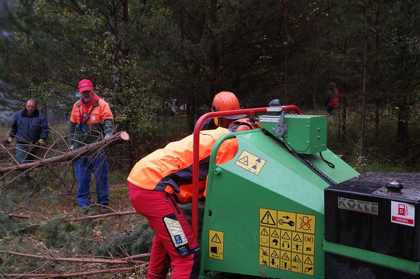 Freiwilligeneinsatz am Gr&uuml;nen Band