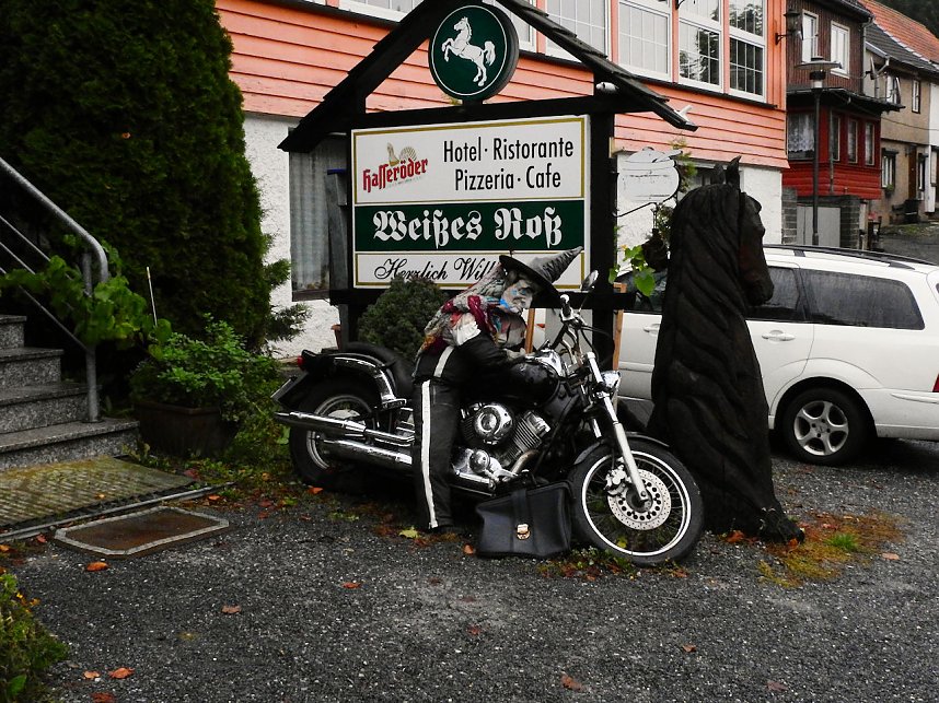 Peter Blei unterwegs in Altenbrak