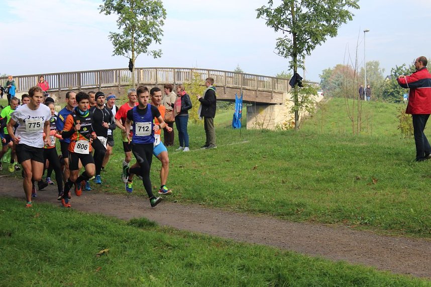 Die langen Strecken beim Stadtparklauf