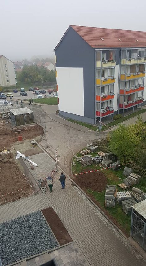 Gasleistung in Bleicherode besch&auml;digt