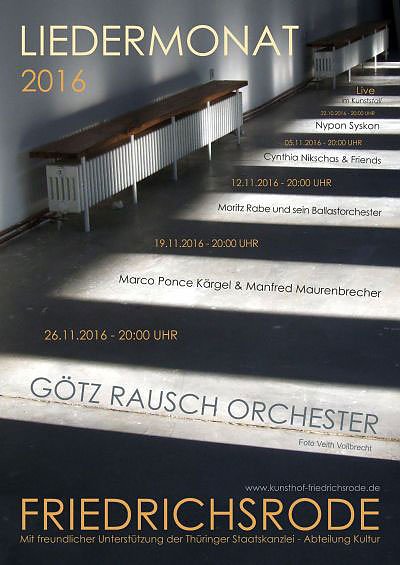  Liedermonat im KUNSTHOF Friedrichsrode