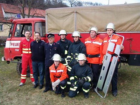 Lehrgang Feuerwehr Harzungen