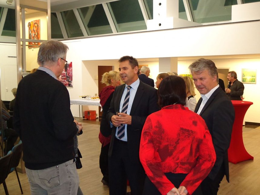 Vernissage in der KSK-Galerie