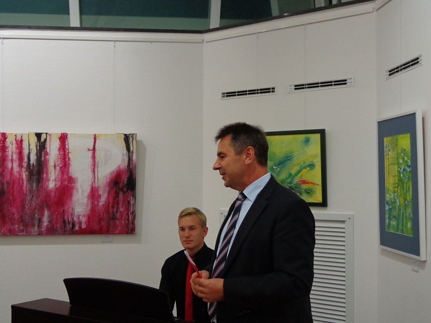 Vernissage in der KSK-Galerie