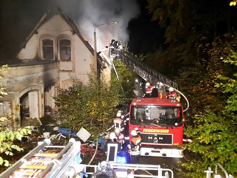 Feuer in Steierbergklinik