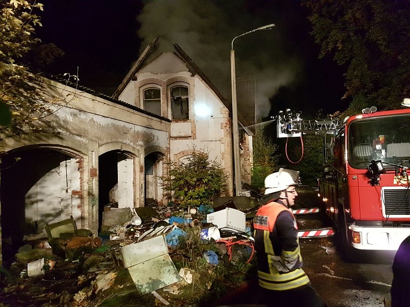 Feuer in Steierbergklinik