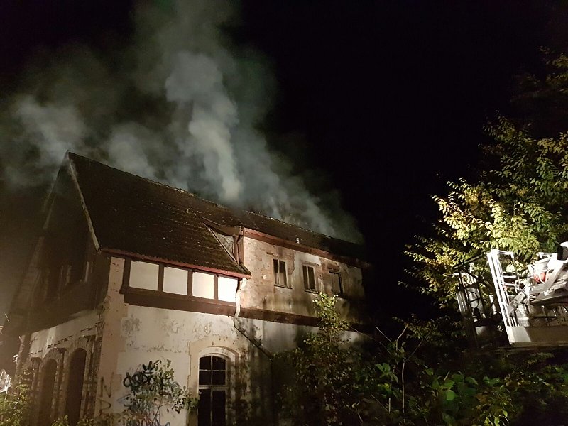 Feuer in Steierbergklinik