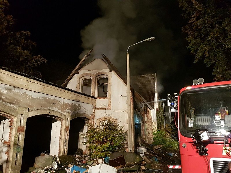 Feuer in Steierbergklinik