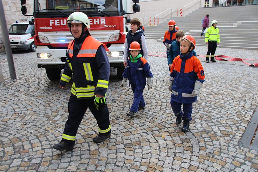 Tolle &Uuml;bung mit den Jugendwehren